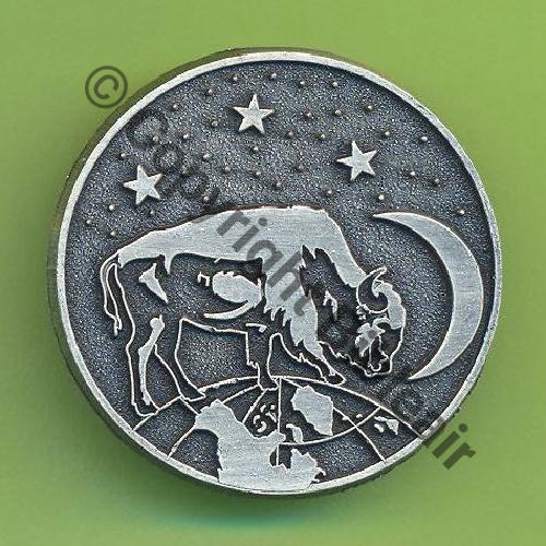 A0810 2001 BISON A0810 2eDrille CITAC LUXEUIL AB.P Griffe unique et butees Scintillant GRIS FONCE Src.Y.GENTY 78Eur(x2) 